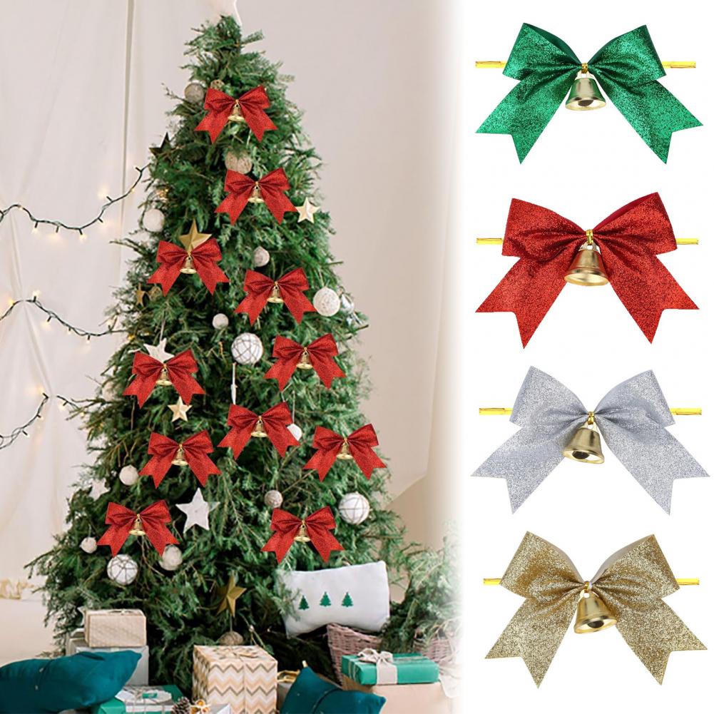 Bow Tie Pre Tied - 2 шт. рождественских банта с колокольчиком,