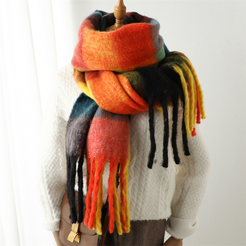 Новый осенне-зимний шарф в кле – обзор и цена Muffler Men Wool