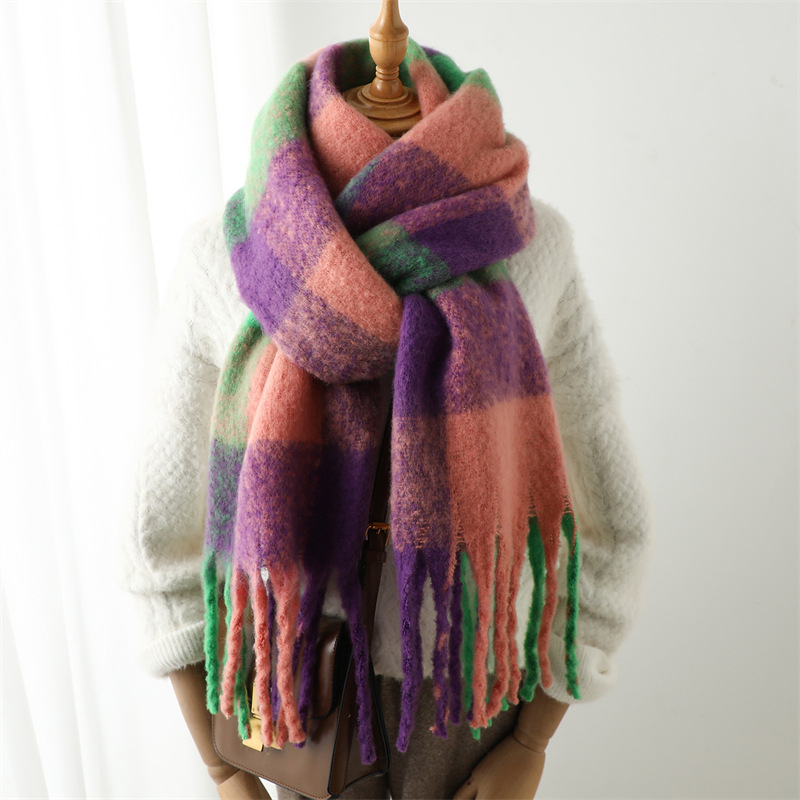Новый осенне-зимний шарф в кле – обзор и цена Muffler Men Wool